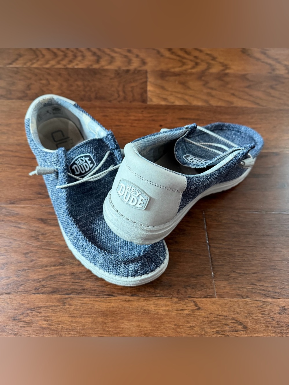Hey Dude Wally Sox Moonlit Ocean Shoes Men Size 12 Blue